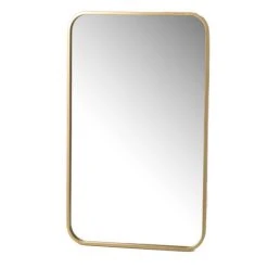 Amadeus - Miroir Bord Arrondis En Métal 75X45 - - Multicolore