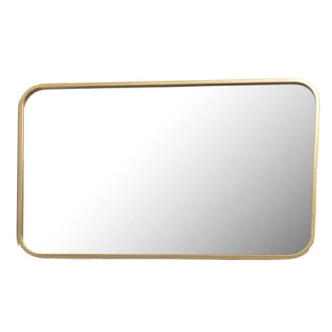 Amadeus - Miroir Bord Arrondis En Métal 75X45 - - Multicolore 4 Amadeus - Miroir Bord Arrondis En Métal 75X45 - - Multicolore – Image 2