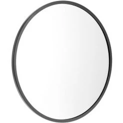 SZYB Avec Cadre En Poudre Et En Fer Résistant Miroir Rond Mural Noir 60 X 60 Cm 8 SZYB Avec Cadre En Poudre Et En Fer Résistant Miroir Rond Mural Noir 60 X 60 Cm -Miroir Soldes Boutique 53612363 3