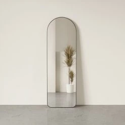 Umbra Hubba Arched Miroir En Pied Cintré, Titane Métallique -Miroir Soldes Boutique 53631214 3