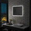 LITZEE Miroir Mural à LED Pour Salle De Bains 80 X 60 Cm #