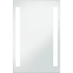 LITZEE Miroir Mural à LED Pour Salle De Bains 60 X 100 Cm # -Miroir Soldes Boutique 53659151 3