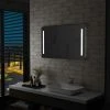 LITZEE Miroir Mural à LED Pour Salle De Bains 100 X 60 Cm # 2 LITZEE Miroir Mural à LED Pour Salle De Bains 100 X 60 Cm # -Miroir Soldes Boutique 53659575 1