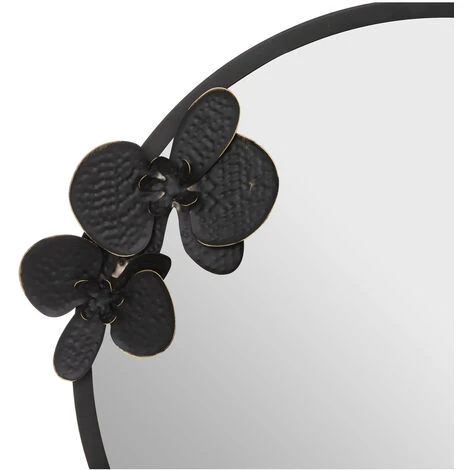 Atmosphera - Miroir Mural En Métal Noir 70 X 63 Cm - Noir 4 Atmosphera - Miroir Mural En Métal Noir 70 X 63 Cm - Noir – Image 2