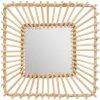 Atmosphera - Miroir Mural Carré En Rotin 40 X 40 Cm - Naturel 1 Atmosphera - Miroir Mural Carré En Rotin 40 X 40 Cm - Naturel -Miroir Soldes Boutique 53726752 1