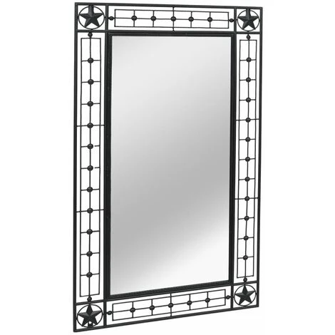 LITZEE Miroir Mural Rectangulaire 60 X 110 Cm Noir # 5 LITZEE Miroir Mural Rectangulaire 60 X 110 Cm Noir # – Image 3