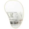 UMBRA HUBBA PEBBLE – Miroir 61 × 91 cm, Laiton 1 UMBRA HUBBA PEBBLE – Miroir 61 × 91 cm, Laiton -Miroir Soldes Boutique 53808800 1