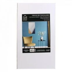 JARDIRICODECO Miroir Tricolore Rectangle 50x27cm -Miroir Soldes Boutique 53957890 2