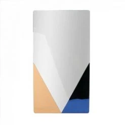 JARDIRICODECO Miroir Tricolore Rectangle 50x27cm -Miroir Soldes Boutique 53957890 3