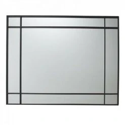 JARDIRICODECO Miroir Rectangle Art Deco Noir 7 JARDIRICODECO Miroir Rectangle Art Deco Noir -Miroir Soldes Boutique 53958060 3