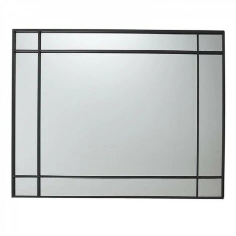 JARDIRICODECO Miroir Rectangle Art Deco Noir 5 JARDIRICODECO Miroir Rectangle Art Deco Noir – Image 3