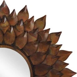 WOMO DESIGN Miroir Tournesol Cadre Métal Design Antique Rio De Janeiro Ø 74 Cm WOMO-DESIGN® 7 WOMO DESIGN Miroir Tournesol Cadre Métal Design Antique Rio De Janeiro Ø 74 Cm WOMO-DESIGN® -Miroir Soldes Boutique 53962654 2