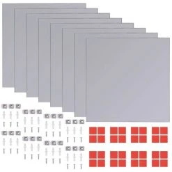 Hommoo Carreaux De Miroir Sans Cadre 16 Pcs 20,5 Cm -Miroir Soldes Boutique 54059982 2