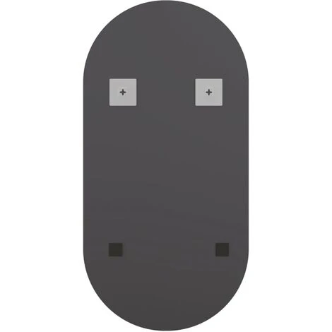 VidaXL Miroir 40x20 Cm Verre - Blanc 6 VidaXL Miroir 40x20 Cm Verre - Blanc – Image 4