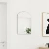 VidaXL Miroir 60x40 Cm Verre - Blanc -Miroir Soldes Boutique 54141651 1