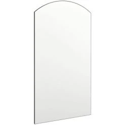 VidaXL Miroir 90x45 Cm Verre - Blanc 9 VidaXL Miroir 90x45 Cm Verre - Blanc -Miroir Soldes Boutique 54141653 3