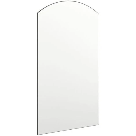 VidaXL Miroir 90x45 Cm Verre - Blanc 5 VidaXL Miroir 90x45 Cm Verre - Blanc – Image 3