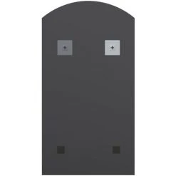 VidaXL Miroir 90x45 Cm Verre - Blanc 10 VidaXL Miroir 90x45 Cm Verre - Blanc -Miroir Soldes Boutique 54141653 4