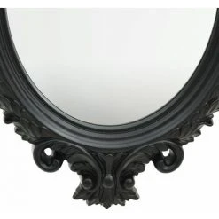 Hommoo Miroir Mural Style Chateau 56x76 Cm Noir -Miroir Soldes Boutique 54149107 3