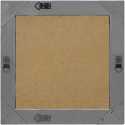 Hommoo Miroir Mural Style Baroque 50x50 Cm Noir -Miroir Soldes Boutique 54151036 3