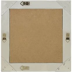 Hommoo Miroir Mural Style Baroque 50x50 Cm Argente -Miroir Soldes Boutique 54152017 3