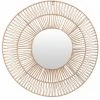 SPETEBO Raphia Miroir Mural Rond Ø 50 Cm - Miroir Naturel -Miroir Soldes Boutique 54403478 1