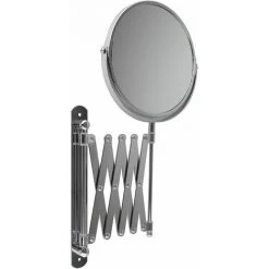 MODOU Miroir De Maquillage En Métal Simple Et à La Mode, Miroir Pliant Mural, Poinçon Gratuit, Salle De Bain, Hôtel, Miroir De Beauté De Maquillage Haute Définition -Miroir Soldes Boutique 54444156 4