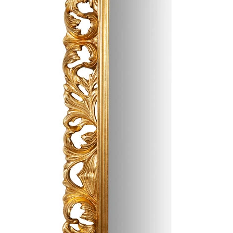 BISCOTTINI MIROIR DE MUR EN BOIS EN FINITION DORÉE FABRIQUE EN ITALIE 6 BISCOTTINI MIROIR DE MUR EN BOIS EN FINITION DORÉE FABRIQUE EN ITALIE – Image 4