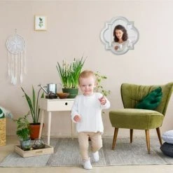 JARDIBRICODECO Miroir Mural Vintage -Miroir Soldes Boutique 55316120 3