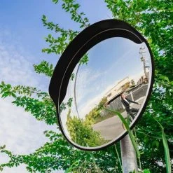 JARDIBRICODECO Miroir Routier 60 Cm Noir -Miroir Soldes Boutique 55316312 2