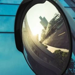 JARDIBRICODECO Miroir Routier 60 Cm Noir -Miroir Soldes Boutique 55316312 3