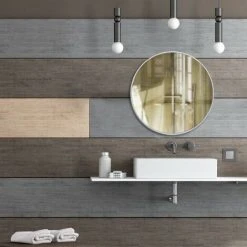 JARDIBRICODECO Miroir Mural Rond En Argenté -Miroir Soldes Boutique 55316622 2