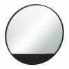 JARDIBRICODECO Miroir Mural Rond Noir 2 JARDIBRICODECO Miroir Mural Rond Noir -Miroir Soldes Boutique 55316640 1