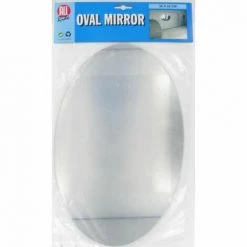 JARDIBRICODECO Miroir Oval 36x22cm -Miroir Soldes Boutique 55319192 2