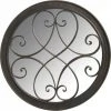 JARDIBRICODECO Miroir Rond En Métal -Miroir Soldes Boutique 55334441 1
