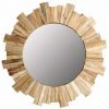 JARDIBRICODECO Miroir Rond En Pin -Miroir Soldes Boutique 55334454 1