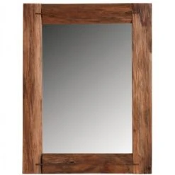 JARDIBRICODECO Miroir En Chêne Teinté