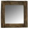 JARDIBRICODECO Miroir Carré En Bois Recyclé Rustique 1 JARDIBRICODECO Miroir Carré En Bois Recyclé Rustique -Miroir Soldes Boutique 55334479 1