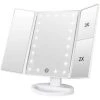 TRESICE FRANCE Miroir Maquillage 22 LEDs Interrupteur Tactile - Blanc 2 TRESICE FRANCE Miroir Maquillage 22 LEDs Interrupteur Tactile - Blanc -Miroir Soldes Boutique 55579540 1