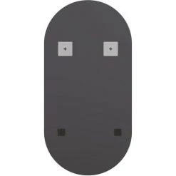 INLIFE Miroir 40x20 Cm Verre -Miroir Soldes Boutique 55637857 4