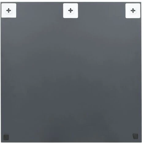 INLIFE Miroir Mural Avec Lampes LED Carré Verre 7 INLIFE Miroir Mural Avec Lampes LED Carré Verre – Image 5