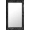 INLIFE Miroir Mural Style Baroque 50x80 Cm Noir -Miroir Soldes Boutique 55639519 1