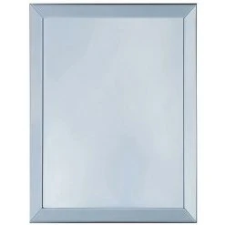 OZAIA Miroir En Bois D'eucalyptus DARCY - L. 60 X H. 80 Cm - Argenté - Argenté