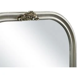 OZAIA Miroir En Bois De Paulownia IZEY - L. 90 X H. 81 Cm - Argenté - Argenté -Miroir Soldes Boutique 55882960 4