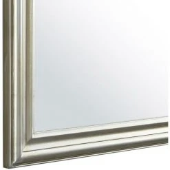 OZAIA Miroir En Bois De Paulownia IZEY - L. 90 X H. 81 Cm - Argenté - Argenté -Miroir Soldes Boutique 55882960 5