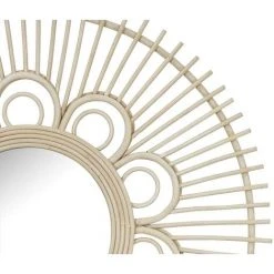 OZAIA Miroir Rond Ethnique En Rotin LUMPUR - D. 70 Cm - Naturel - Naturel Clair 8 OZAIA Miroir Rond Ethnique En Rotin LUMPUR - D. 70 Cm - Naturel - Naturel Clair -Miroir Soldes Boutique 55883007 3