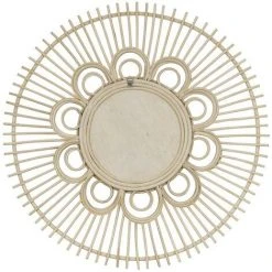 OZAIA Miroir Rond Ethnique En Rotin LUMPUR - D. 70 Cm - Naturel - Naturel Clair 9 OZAIA Miroir Rond Ethnique En Rotin LUMPUR - D. 70 Cm - Naturel - Naturel Clair -Miroir Soldes Boutique 55883007 4