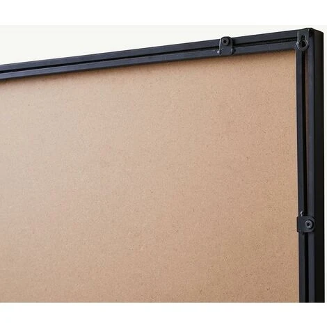 VENTE-UNIQUE.COM Miroir Porte Atelier Industriel En Métal EDIMBOURG - L. 70 X H. 180 Cm - Noir - Noir 7 VENTE-UNIQUE.COM Miroir Porte Atelier Industriel En Métal EDIMBOURG - L. 70 X H. 180 Cm - Noir - Noir – Image 5