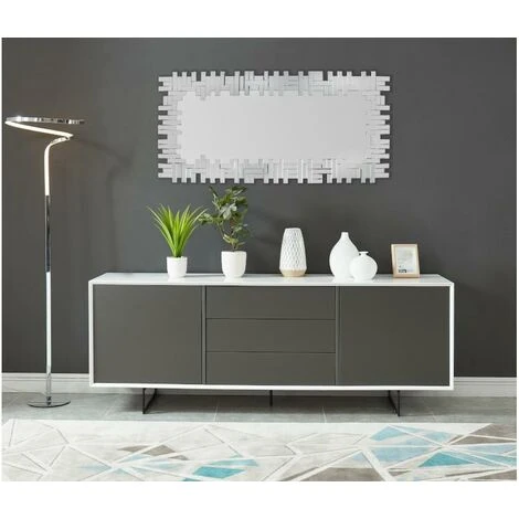 OZAIA Miroir En Inox LOLA - L. 57 X H. 120 Cm - Argenté - Argenté 5 OZAIA Miroir En Inox LOLA - L. 57 X H. 120 Cm - Argenté - Argenté – Image 3