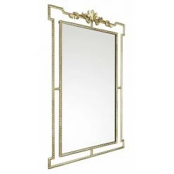OZAIA Miroir En Métal PALATINE - L. 100 X H. 148 Cm -Doré Antique - Doré -Miroir Soldes Boutique 55885114 4